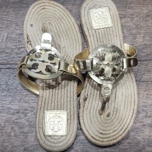 TORY BURCH MILLER sandals size 9 EUC